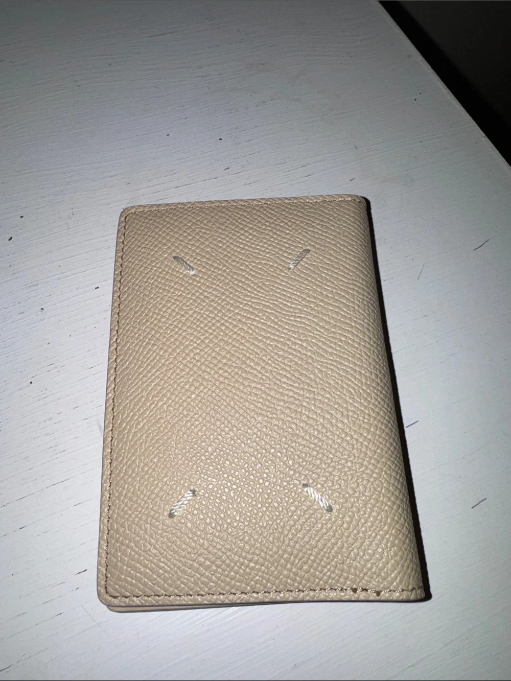MAISON MARGIELA Beige Calfskin Wallet